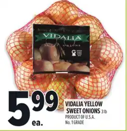 Metro VIDALIA YELLOW SWEET ONIONS offer