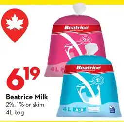 Longo's Milk offer