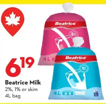 Longo's Milk offer