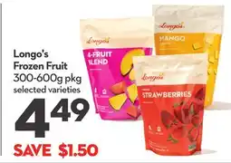 Longo's Frozen Fruit offer