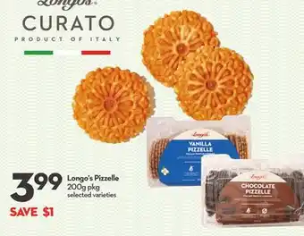 Longo's Longo's Pizzelle offer