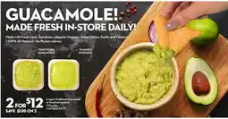 Longo's Traditional Guacamole or Smashed Avocado offer
