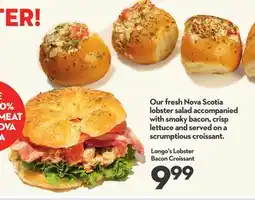 Longo's Lobster Bacon offer