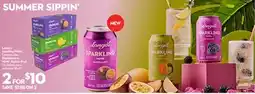 Longo's Longo's Sparkling Water Lemon Lime, Blackberry or NEW! Passion Fruit offer
