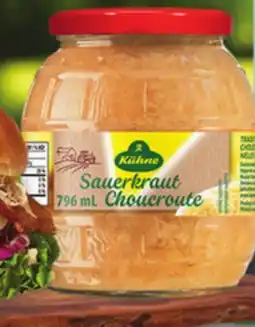 Longo's Kühne Sauerkraut offer