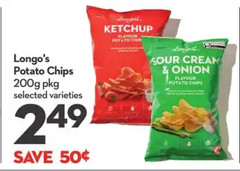 Longo's Longo's Potato Chips offer