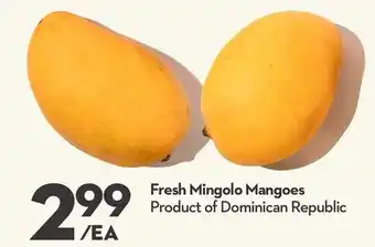 Longo's Fresh Mingolo Mangoes offer