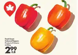 Longo's Fresh Sweet Coloured Peppers offer