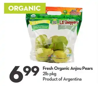 Longo's Fresh Organic Anjou Pears offer