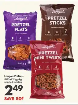 Longo's Longo's Pretzels offer