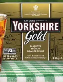 Longo's Yorkshire Tea Gold Label offer