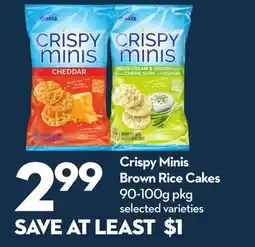 Longo's Crispy Minis Brown Rice Cakes offer