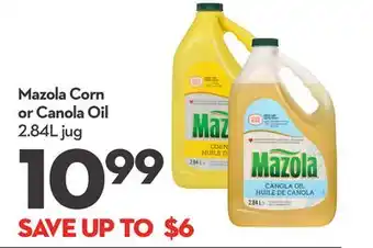 Longo's Mazola Corn or Canola Oil offer