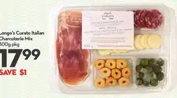 Longo's Longo's Curato Italian Charcuterie Mix offer