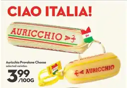 Longo's Auricchio Provolone Cheese offer