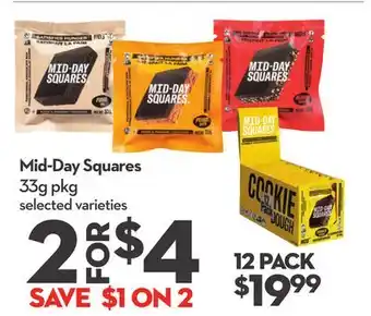 Longo's Mid-Day Squares offer