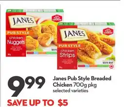 Longo's Janes Pub Style Breaded Chicken offer