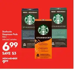 Longo's Starbucks Nespresso Pods offer