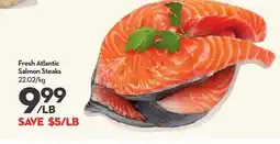 Longo's Fresh Atlantic Salmon Steaks offer