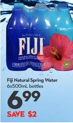 Longo's Fiji Natural Spring Water offer