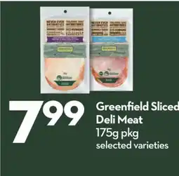 Longo's Greenfield Sliced Deli Meat offer