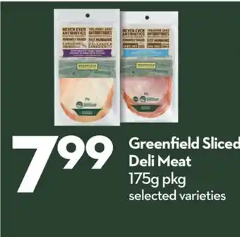 Longo's Greenfield Sliced Deli Meat offer
