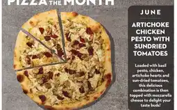 Longo's PIZZA OF THE MONTH offer
