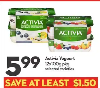 Longo's Activia Yogourt offer