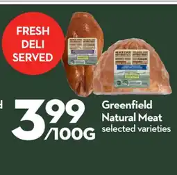 Longo's Greenfield Natural Meat offer