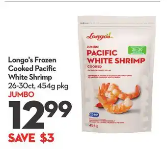 Longo's Longo's Frozen Cooked Pacific White Shrimp offer