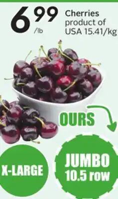 Sobeys Cherries offer