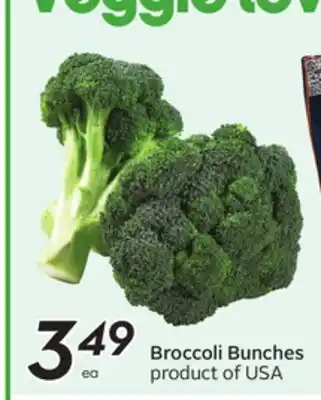 Sobeys Broccoli Bunches offer