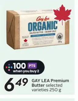 Sobeys GAY LEA Premium Butter offer