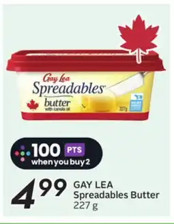 Sobeys GAY LEA Spreadables Butter offer