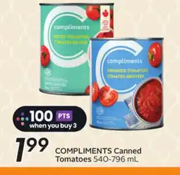 Sobeys COMPLIMENTS Canned Tomatoes offer