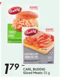 Sobeys CARL BUDDIG Sliced Meats offer