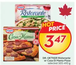 Sobeys DR. OETKER Ristorante or Casa Di Mama Pizza offer