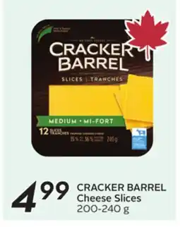Sobeys CRACKER BARREL Cheese Slices offer