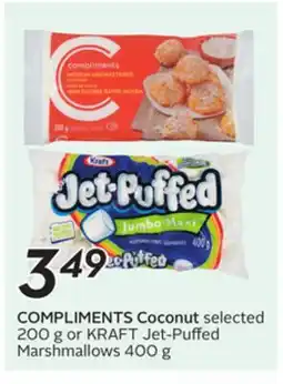 Sobeys COMPLIMENTS Coconut offer