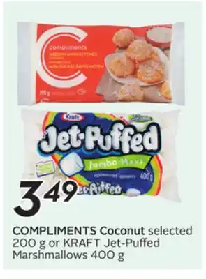 Sobeys COMPLIMENTS Coconut offer