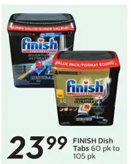 Sobeys FINISH Dish Tabs offer