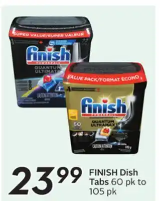 Sobeys FINISH Dish Tabs offer