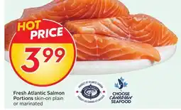Sobeys Fresh Atlantic Salmon Portions offer