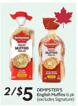 Sobeys DEMPSTER'S English Muffins offer