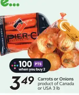 Sobeys Carrots or Onions offer