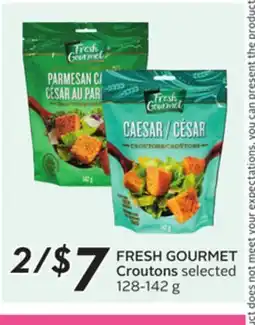 Sobeys FRESH GOURMET Croutons offer