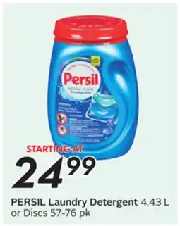 Sobeys PERSIL Laundry Detergent offer