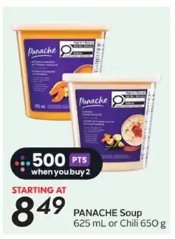 Sobeys PANACHE Soup offer