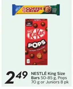 Sobeys NESTLÉ King Size Bars offer