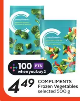 Sobeys COMPLIMENTS Frozen Vegetables offer